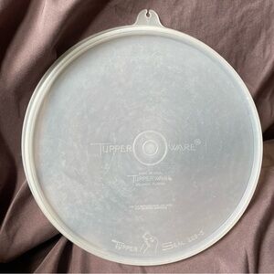 Vtg Tupperware Storage Container Cover No. 229-5, 8"